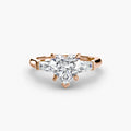 Three-Stone Ring (Baguette Side Stones)